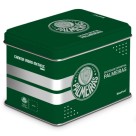 Caneca Vidro Diamond Metalic 300ml - Palmeiras Brasfoot