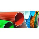 Papel Micro Ondulado 48cm x 80cm - Laranja