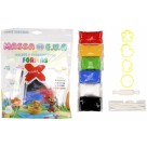 Kit Massinha de EVA com Moldes e Ferramentas 60g - Formas Make+
