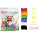 Kit Massinha de EVA com Moldes e Ferramentas 60g - Sonhos Make+