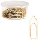 Clips 5 Aço Latonado Dourado c/100 ACC