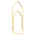 Clips 5 Aço Latonado Dourado c/100 ACC