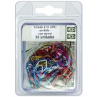 Clips 2/0 Aço Epoxi Colorido c/50 ACC