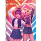 Caderno 10 Matérias Amigas para Sempre 160 Folhas Foroni