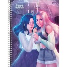 Caderno 10 Matérias Amigas para Sempre 160 Folhas Foroni