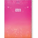 Caderno 10 Matérias Amigas para Sempre 160 Folhas Foroni