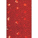 Placa de EVA Estampado 40x60cm - Vermelho com Lantejoulas