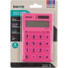 Calculadora de Bolso 8 Dígitos Color Office Rosa Bazze