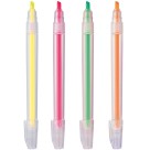 Marca Texto 4 Cores Fluorescente Bazze