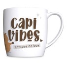 Caneca Porcelana Urban 300ml - Capivara - Capivibes 1 Brasfoot