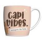 Caneca Porcelana Urban 300ml - Capivara - Capivibes 2 Brasfoot