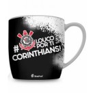 Caneca Porcelana Urban 300ml - Corinthians 3 Brasfoot