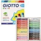 Giz Pastel Oleoso 24 Cores Giotto
