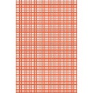 Placa de EVA Estampado 40x60cm - Xadrez Laranja