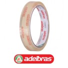 Fita Adesiva Transparente 18mm x 50m Adelbras