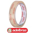 Fita Adesiva Transparente 24mm x 50m Adelbras