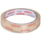 Fita Adesiva Transparente 24mm x 50m - Pacote com 5 Rolos Adelbras