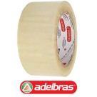 Fita Adesiva Transparente 48mm x 100m - Pacote com 5 Rolos Adelbras
