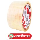 Fita Adesiva Transparente 48mm x 40m - Pacote com 4 Rolos Adelbras