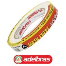 Fita Crepe Branca 18mm x 50m Adelbras