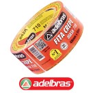 Fita Crepe Branca 48mm x 50m - Pacote com 2 Rolos Adelbras