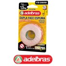 Fita Dupla Face Espuma 1,5Kg - 24mm x 2m Adelbras