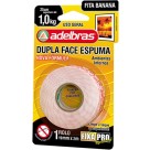 Fita Dupla Face Espuma 1Kg - 19mm x 2m Adelbras