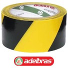 Fita Zebrada Plástica para Demarcação 70mm x 100m Adelbras