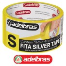 Fita Silver Tape 48mm x 5m Amarela Adelbras