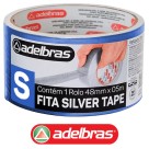 Fita Silver Tape 48mm x 5m Azul Adelbras