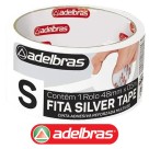 Fita Silver Tape 48mm x 5m Branca Adelbras