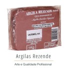 Argila Escolar Vermelha (Terracota) 1Kg Argilas Rezende