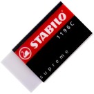 Borracha Escolar Branca Supreme Stabilo