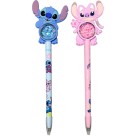 Caneta Esferográfica 1.0mm Stitch e Angel Disney Molin