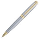 Caneta Esferográfica 1.0mm Supreme Prata com Dourado DI11481X Crown