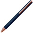 Caneta Esferográfica 1.0mm Athenas Azul / Rosé DI10001B Crown