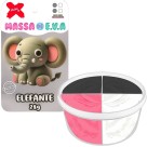 Massinha de EVA 4 Cores 28g - Elefante Make+