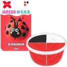 Massinha de EVA 4 Cores 28g - Joaninha Make+