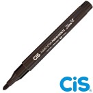 Marcador Permanente Slim - Preto CiS