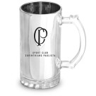 Caneca Vidro Metalic 480ml - Corinthians Brasfoot