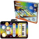 Tapete Musical 2 em 1 DMT7108 DM Toys