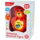 Tigre Teimoso Musical Guta Guti DMB6660 DM Toys