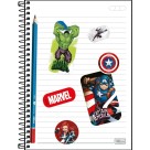 Cartela de Adesivos Duplo G - Avengers Tilibra