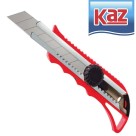 Estilete Largo 18mm Vermelho Kaz