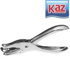 Perfurador de Papel 1 Furo Alicate para 6 Folhas Kaz