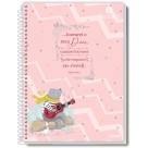 Caderno 10 Matérias Pão Diário Teen 160 Folhas Credeal