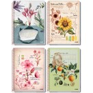 Caderno 1 Matéria Botanical 80 Folhas Credeal