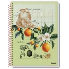 Caderno 1 Matéria Botanical 80 Folhas Credeal