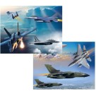 Quebra-Cabeça - Aviões 100 Peças 12063 Toia Brinquedos