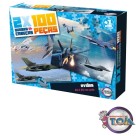 Quebra-Cabeça - Aviões 100 Peças 12063 Toia Brinquedos
